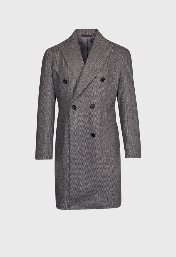 Paul Stuart Wool Double Breasted Coat, image 1