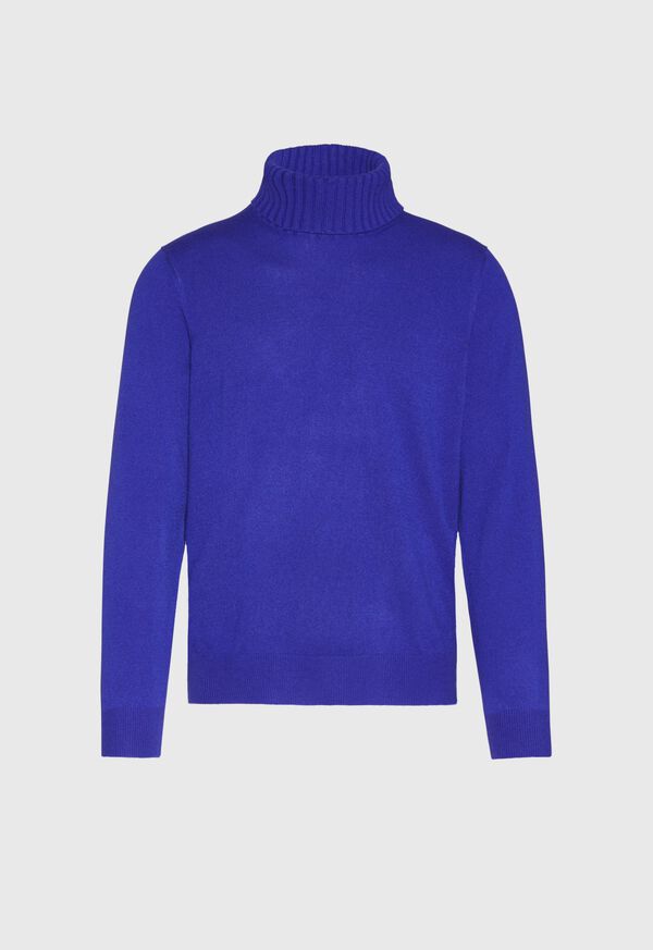 Paul Stuart Cashmere Solid Turtleneck, image 1