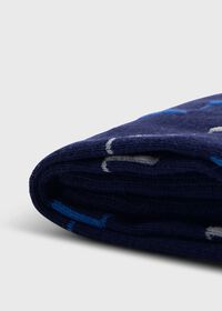 Paul Stuart Cotton & Cashmere Blend Zig Zag Sock, thumbnail 2