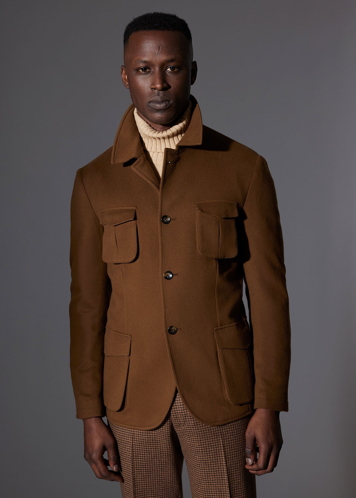 Tobacco Safari Jacket