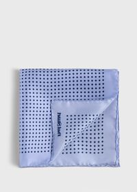 Paul Stuart Printed Silk Dot Pocket Square, thumbnail 1