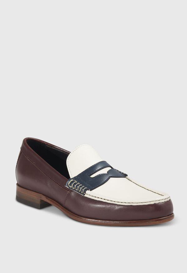 Paul Stuart Morris II Leather Moccasin, image 2
