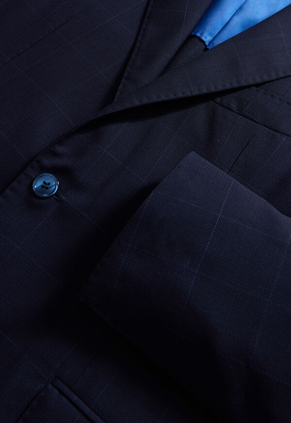 Paul Stuart Wool Windowpane Suit, image 3