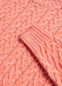 Paul Stuart Cotton Cable Crewneck Sweater, thumbnail 4