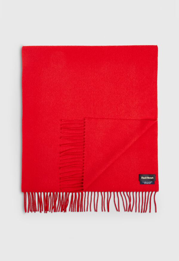 Paul Stuart Solid Wool Scarf, image 1