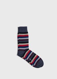 Paul Stuart Colorful Stripe Sock, thumbnail 1