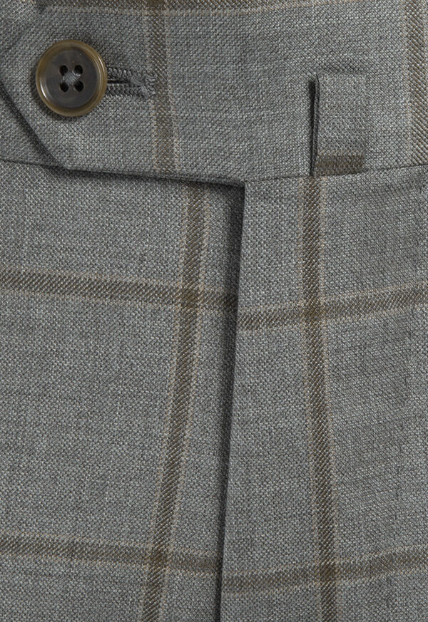 Paul Stuart Wool Windowpane Suit, image 5