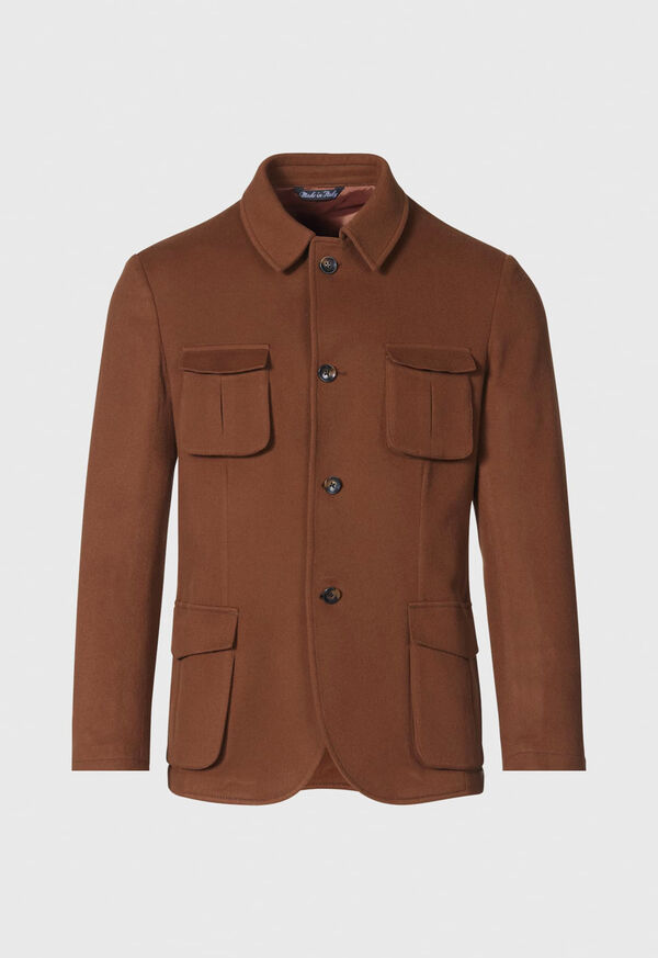 Paul Stuart Tobacco Safari Jacket, image 1