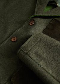 Paul Stuart Wool Jacket with Suede Details, thumbnail 3