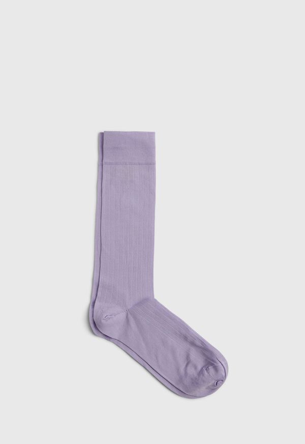 Paul Stuart Cotton Ribbed Sock, image 1