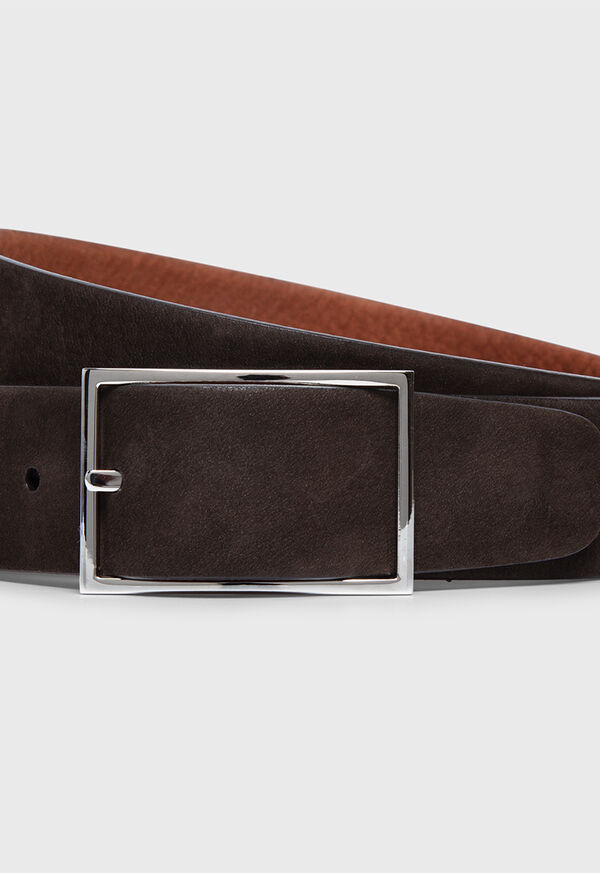 Paul Stuart Reversible Nubuck Leather Belt, image 1