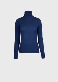 Paul Stuart Classic Single Ply Cashmere Turtleneck, thumbnail 1