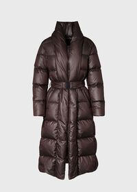 Paul Stuart Long Belted Puffer Coat, thumbnail 1