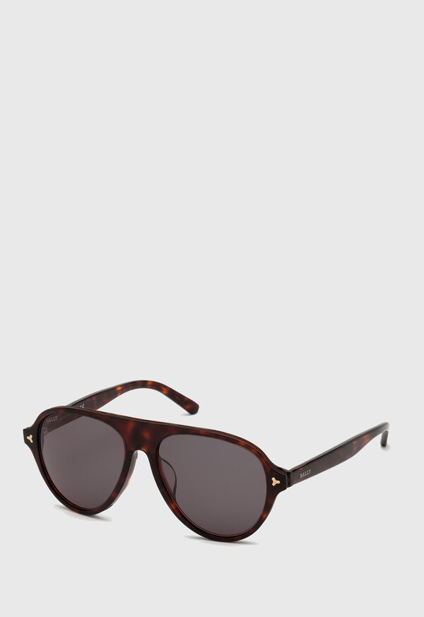 Paul Stuart Bally's Red Havana Acetate Sunglasses, image 1
