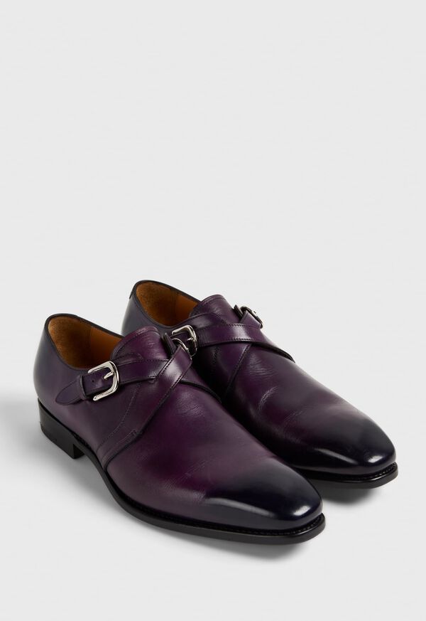 Paul Stuart Galante Double Cross Monk Strap, image 20