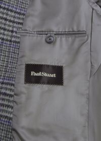 Paul Stuart Purple Plaid Cashmere Sport Jacket, thumbnail 3