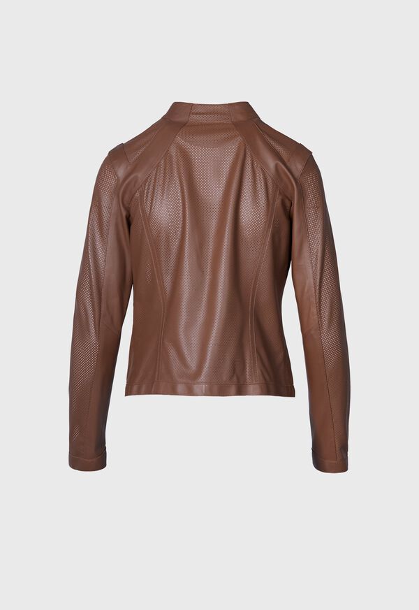 Paul Stuart Perforated Leather Jacket, image 2