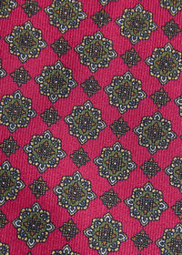 Paul Stuart Silk Medallion Print Tie, thumbnail 3