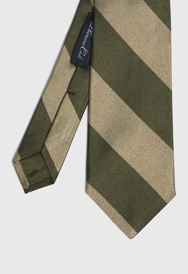 Paul Stuart Wide Stripe Silk Tie, image 1