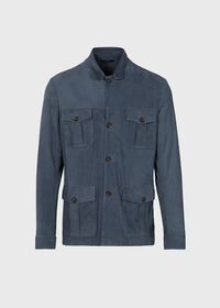 Paul Stuart Safari Style Suede Jacket, thumbnail 1