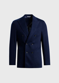 Paul Stuart Double Breasted Wool Knit Blazer, thumbnail 1