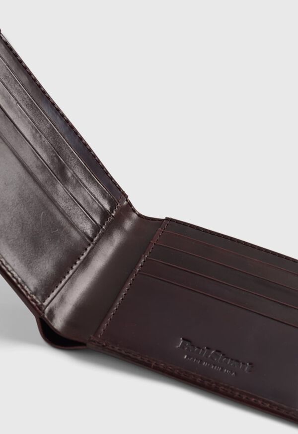 Cordovan Leather Slim Wallet