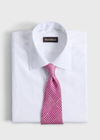 Paul Stuart Printed Silk Glenn Plaid Tie, thumbnail 2