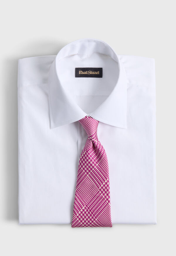 Paul Stuart Printed Silk Glenn Plaid Tie, image 2