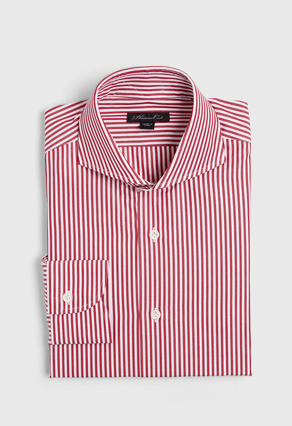 Paul Stuart Cotton Stripe Dress Shirt, image 1