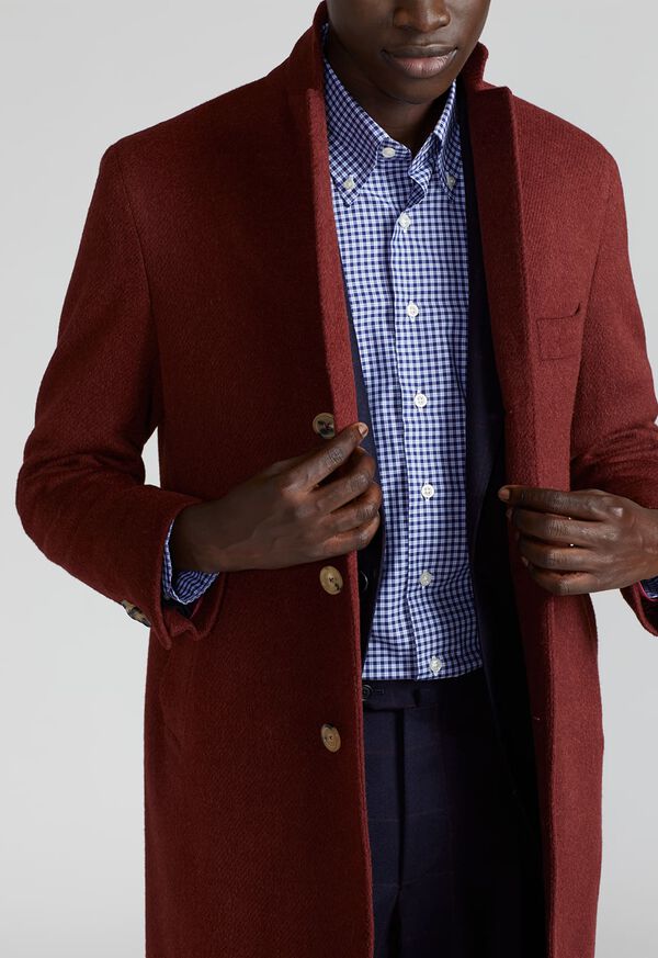 Paul Stuart Single Breasted Overcoat, image 3