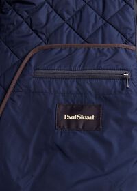 Paul Stuart Wool Plaid Quilted Vest, thumbnail 4