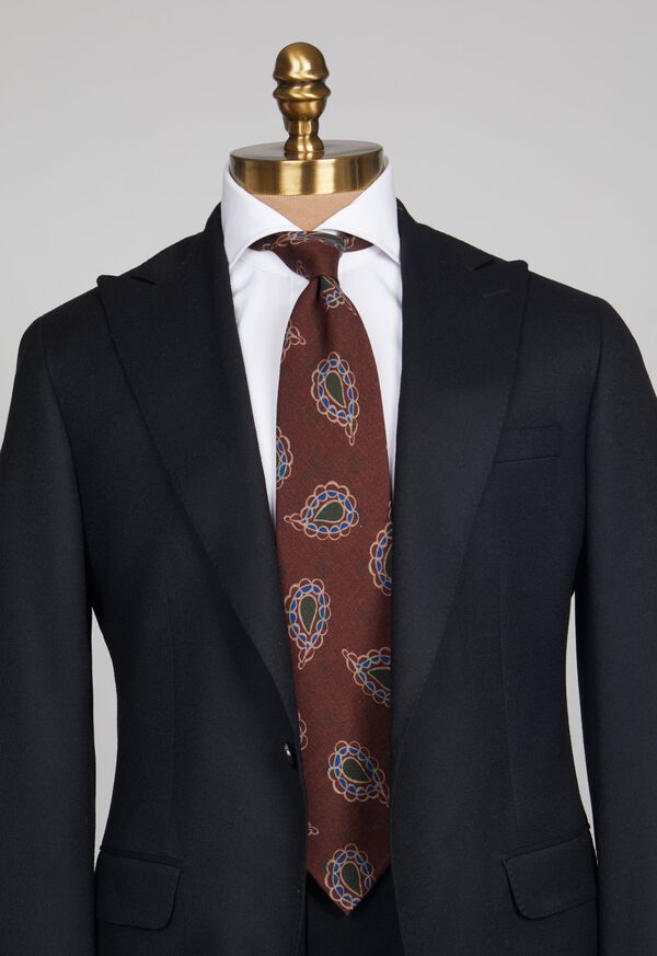 Paul Stuart Silk & Wool Tie, image 2