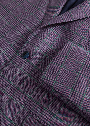 Paul Stuart All Year Wool & Cashmere Plaid Jacket