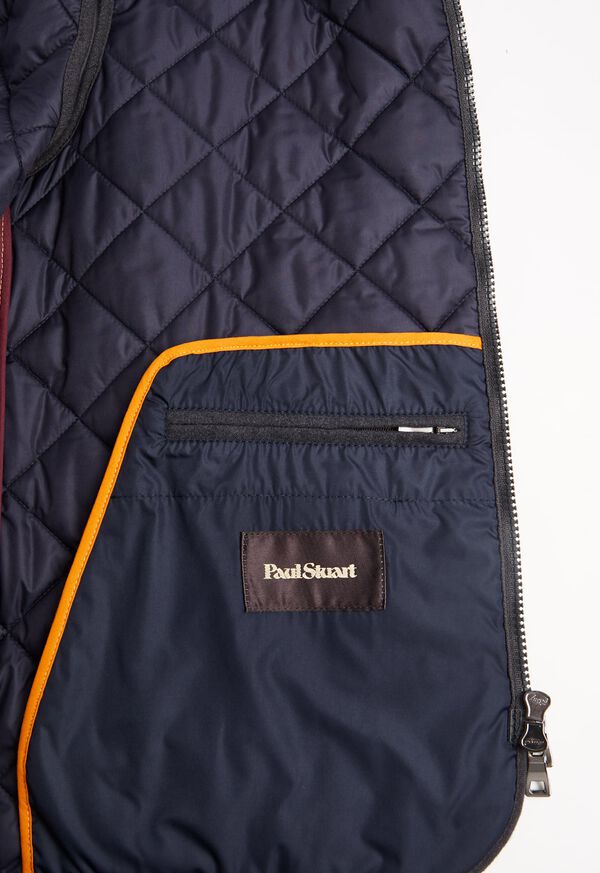 Paul Stuart Merino Wool Flannel Quilted Vest, image 5