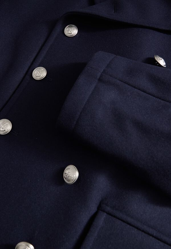 Paul Stuart Double Breasted Wool Overcoat, image 3