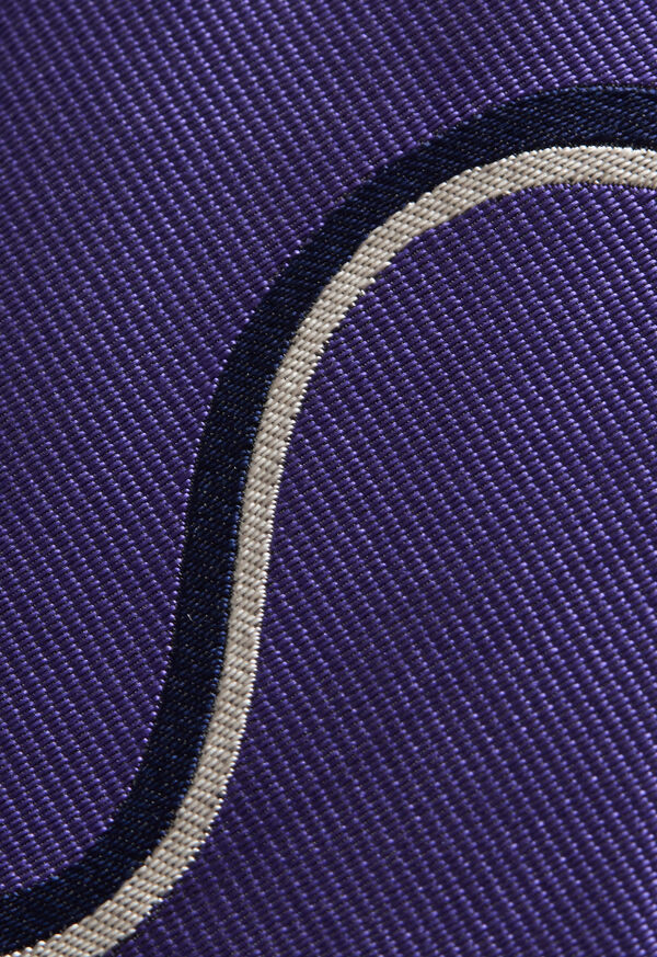 Paul Stuart Silk Deco Wave Tie, image 3