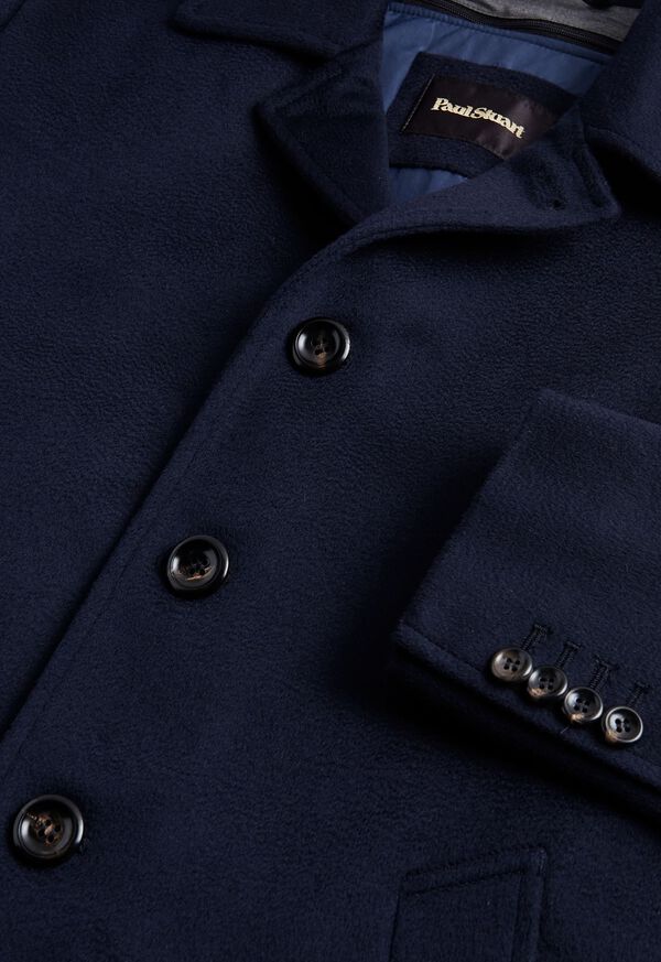 Paul Stuart Cashmere Overcoat with Removable Vest, image 2