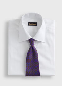 Paul Stuart Micro Medallion Printed Silk Tie, thumbnail 2