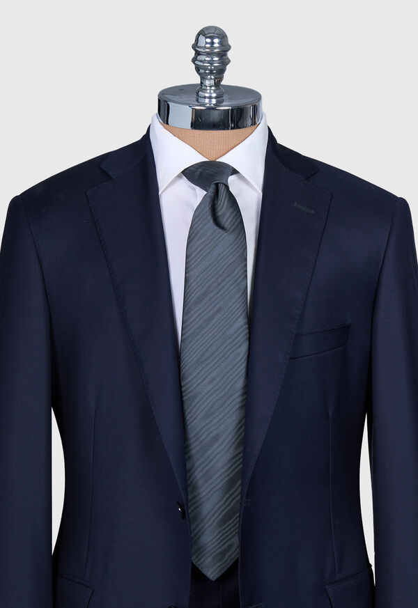 Paul Stuart Moire Silk Tie, image 2