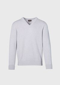 Paul Stuart Classic Cashmere V-Neck Sweater, thumbnail 42