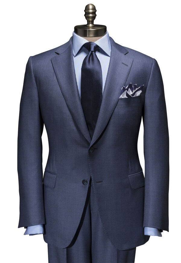 Paul Stuart Paul Fit Birdseye Wool Suit, image 1