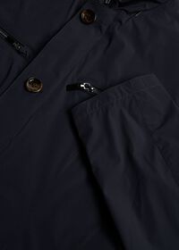 Paul Stuart Navy Nylon Blazer Jacket, thumbnail 2