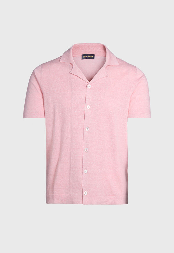 Paul Stuart Linen & Cotton Knitted Shirt, image 1