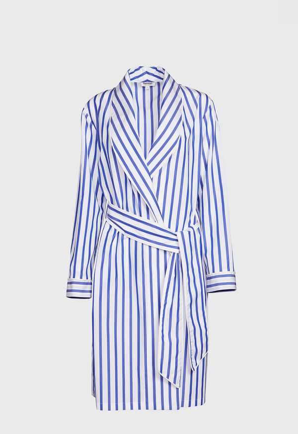 Paul Stuart Striped Cotton Robe, image 1