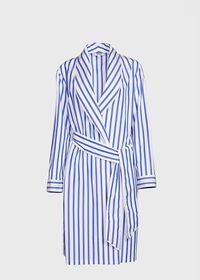Paul Stuart Striped Cotton Robe, thumbnail 1