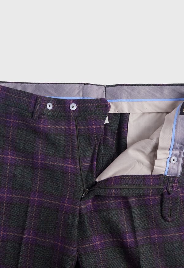 Paul Stuart Wool & Cashmere Plaid Trouser, image 2