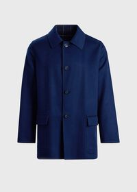 Paul Stuart Reversible Double Face Cashmere Mac Coat, thumbnail 1
