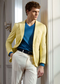 Paul Stuart Silk V-Neck Sweater, thumbnail 3