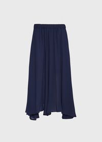 Paul Stuart Navy Extra Wide Culottes, thumbnail 1