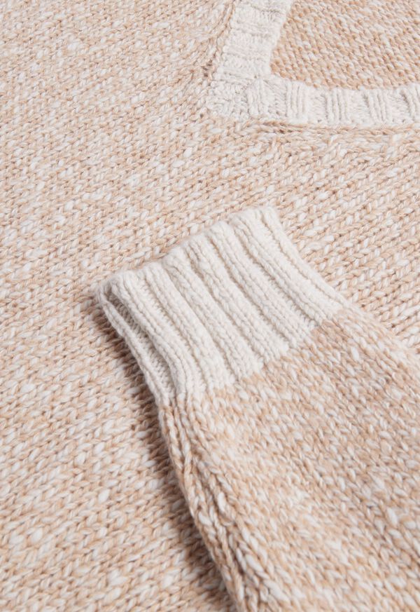 Paul Stuart Wool & Cashmere V-Neck Sweater, image 2